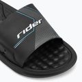 RIDER Step Slide black/black/white men's flip-flops 7
