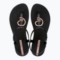 Women's Ipanema Class Stylish black/gold/pink sandals 2
