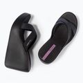 Women's Ipanema High Fashion II Slide black/glitter black/lilac flip-flops 3