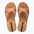 Women's flip-flops Ipanema High Fashion II Slide beige/glitter beige/green 2