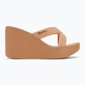 Women's flip-flops Ipanema High Fashion II Slide beige/glitter beige/green 2