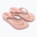 Women's Ipanema Mesh Chic Plat pink/glitter pink flip flops