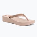 Women's Ipanema Mesh Chic Plat pink/glitter pink flip flops