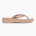 Ipanema women's flip flops Mesh Chic Plat beige/glitter beige 2