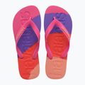 Havaianas Top Logomania Colors II pink flux flip flops 10