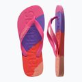 Havaianas Top Logomania Colors II pink flux flip flops 11