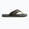 Men's Havaianas Urban Brasil olive green flip flops 9