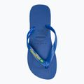 Havaianas Brasil Logo Neon flip flops star blue / star blue 5