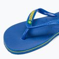 Havaianas Brasil Logo Neon flip flops star blue / star blue 7