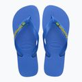 Havaianas Brasil Logo Neon flip flops star blue / star blue 10