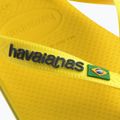 Havaianas Brasil Logo Neon flip flops citrus yellow / citrus yellow 10