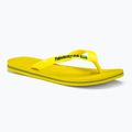 Havaianas Brasil Logo Neon flip flops citrus yellow / citrus yellow