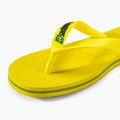 Havaianas Brasil Logo Neon flip flops citrus yellow / citrus yellow 9