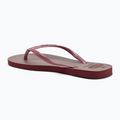 Women's Havaianas Slim Gloss amaranth flip flops 3