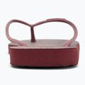 Women's Havaianas Slim Gloss amaranth flip flops 6