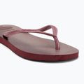 Women's Havaianas Slim Gloss amaranth flip flops 7
