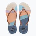 Women's Havaianas Slim Palette Glow flip flops beige 4