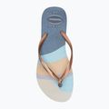 Women's Havaianas Slim Palette Glow flip flops beige 5