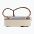 Women's Havaianas Slim Palette Glow flip flops beige 6