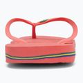 Havaianas Brasil Logo tropical coral flip flops 6