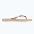 Women's Havaianas Slim Square flip flops sand grey 2