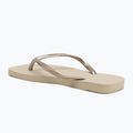 Women's Havaianas Slim Square flip flops sand grey 3