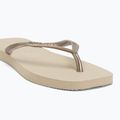 Women's Havaianas Slim Square flip flops sand grey 7