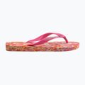 Havaianas Brasil Tech II pink flux flip flops 9