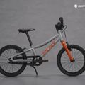 PUKY LS Pro 16 silver-orange bicycle 4420 9