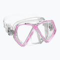 Mares Combo Zephir Junior pink/clear children's snorkel kit 2