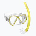 Mares Combo Zephir Junior yellow/clear children's snorkel kit
