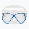 Mares Zephir JR blue/clear children's snorkel mask 2