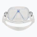 Mares Zephir JR blue/clear children's snorkel mask 4