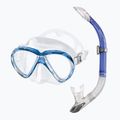 Snorkelling set Mares Marea blue reflex/clear