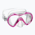 Mares Combo Seahorse pink/clear children's snorkel set 2