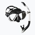 Snorkelling set Mares Marea white/black/black