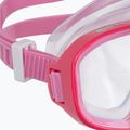 Diving mask Mares Puffer pink pink/clear 3