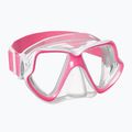Mares Combo Wahoo Neon pink/white/clear snorkel kit 2