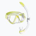 Mares Combo Wahoo Neon yellow/white/clear snorkel kit 411779SF