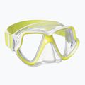 Mares Combo Wahoo Neon yellow/white/clear snorkel kit 411779SF 2