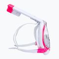 Mares Sea VU Dry + pink and white diving mask 411260 3