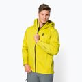 Black Diamond men's Stormline Stretch rain jacket yellow APCDT07006SML1