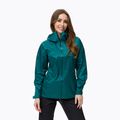 Black Diamond Treeline women's rain jacket green AP7450093032XSM1