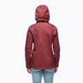 Women's Black Diamond Stormline Stretch Rain Jacket Red APM6972009LRG1 2