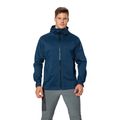 Black Diamond men's Stormline Stretch rain jacket navy blue APCDT04013SML1