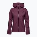 Black Diamond women's Stormline Stretch rain jacket purple APM6975016XXS1