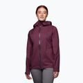 Black Diamond women's Stormline Stretch rain jacket purple APM6975016XXS1 2