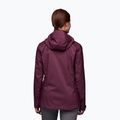 Black Diamond women's Stormline Stretch rain jacket purple APM6975016XXS1 3