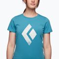 Women's climbing T-shirt Black Diamond Chalked Up blue AP7300524055LRG1 3
