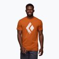 Black Diamond Chalked Up men's climbing t-shirt orange APUO956041LRG1